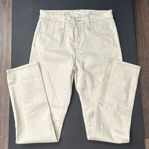 AG Adriano Goldschmied PANELED MARI Denim HIGH RISE SLIM STRAIGHT Jeans